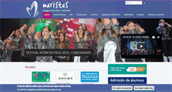 Desktop Screenshot of maristascoruna.org